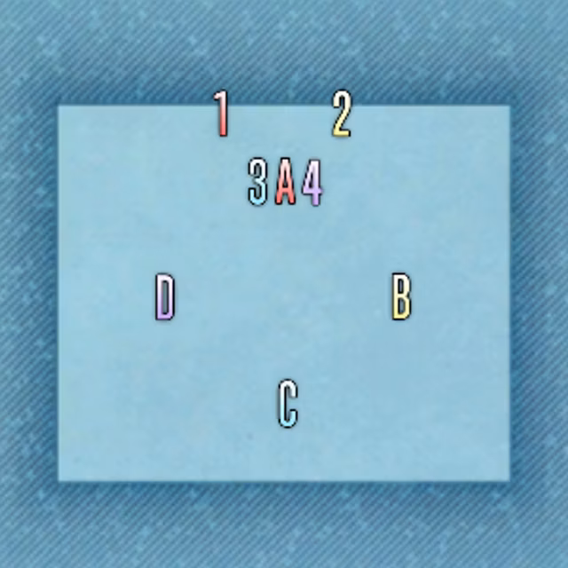 Ageless Necropolis Markers Inside Spots w/Cards